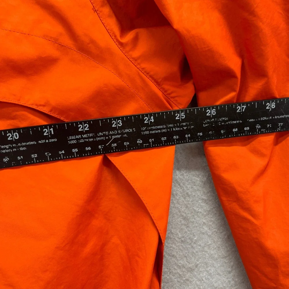 Clemson Tigers Nike Team Windbreaker Jacket Men M Orange Clima FIT Athletic Y2K